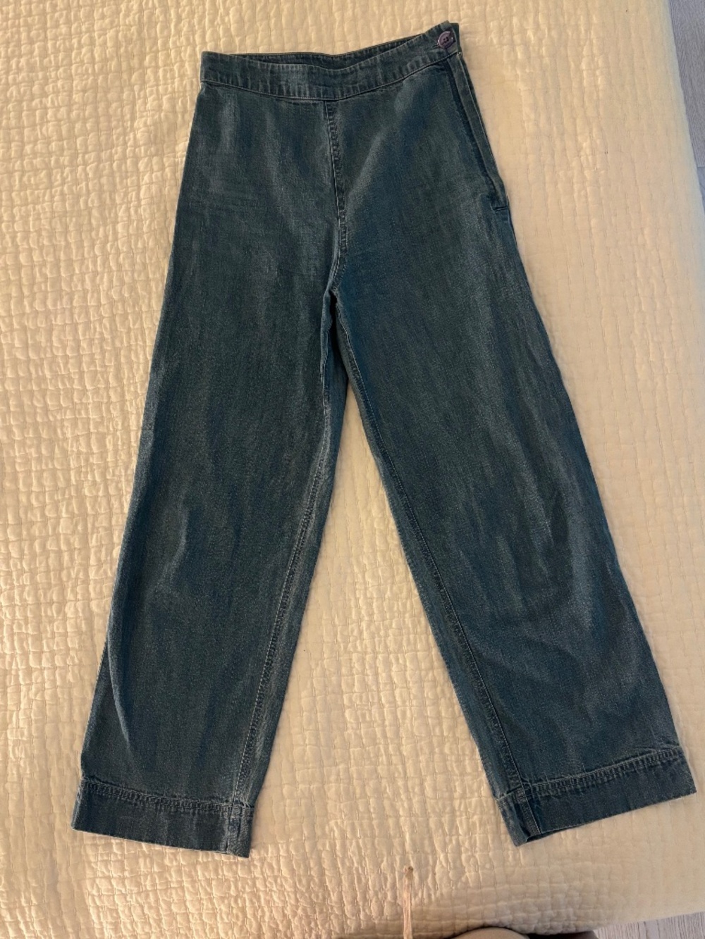Ali Golden wide leg jeans
